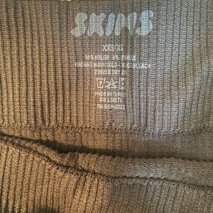 Skims, ribbed sleep set.  Size XXS/XS.